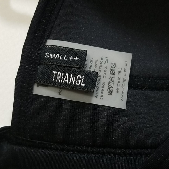 57T Aqua/teal Triangl bikini top 1 top select size - Picture 4 of 7